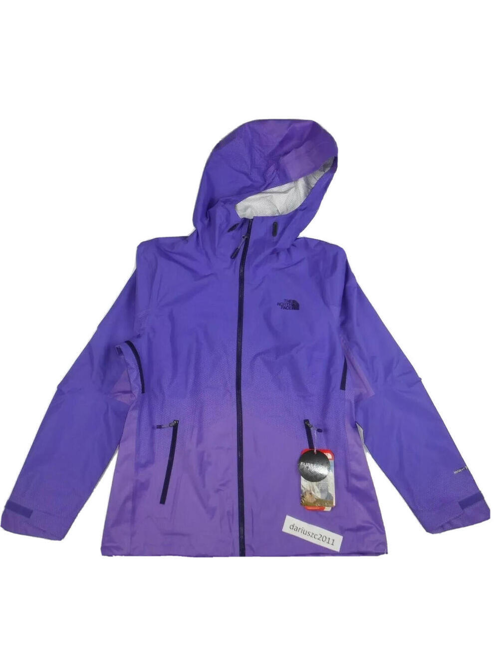 $200 THE NORTH FACE WOMEN’S FUSEFORM DOT MATRIX JACKET PURPLE SIZE MEDIUM - Picture 2 of 8